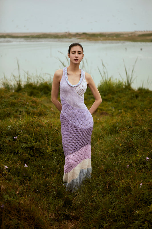 Orchid Knitted Dress