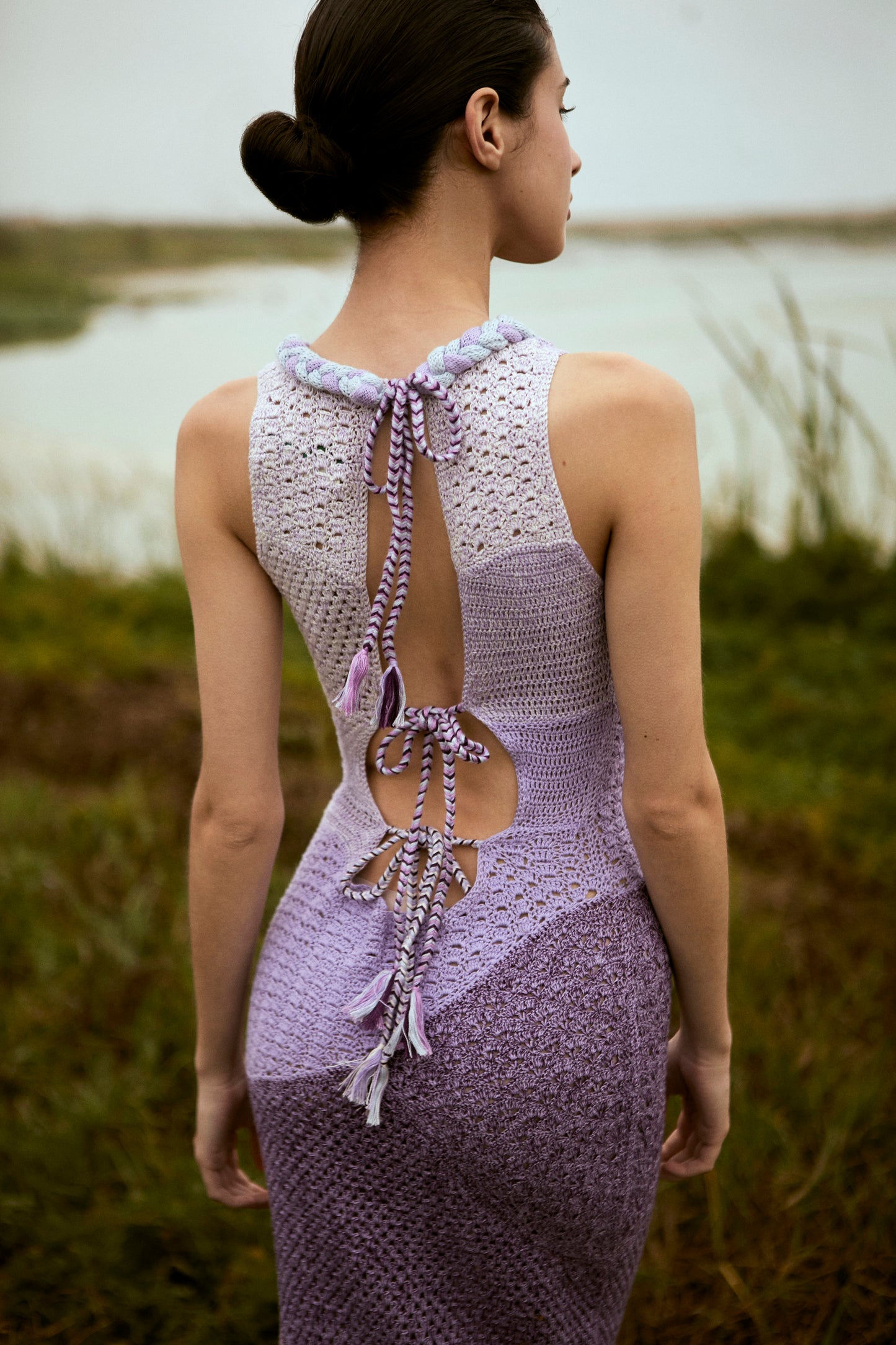Orchid Knitted Dress