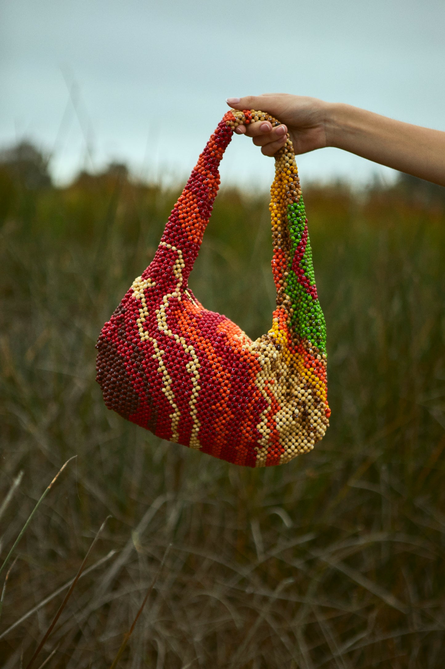 High May Beaded Bag