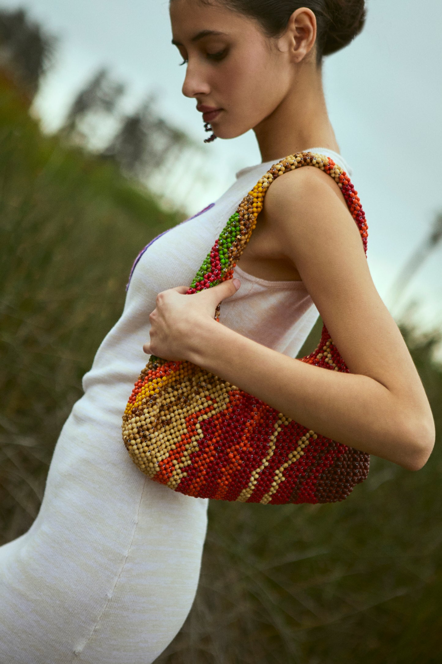 High May Beaded Bag