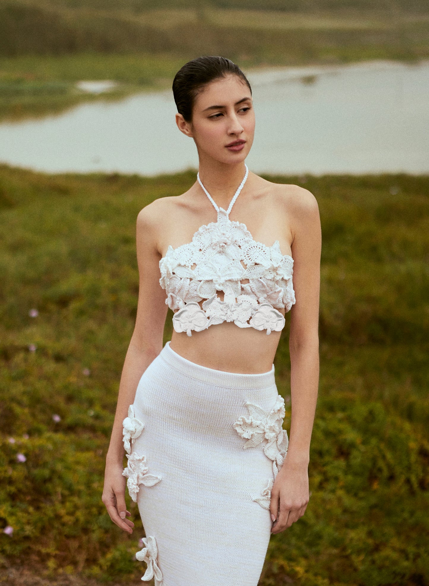 Cattleya Crocheted Top